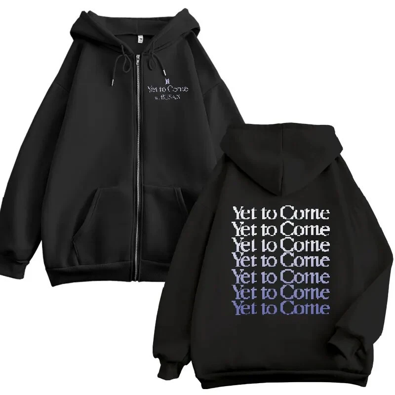Cross-Border yet to Come in Busan Youth Group Busan Concert Same Style Zipper Sweatshirt Hoodie for Men Cross-Border yet to Come in Busan Youth Group Busan Concert Same Style Zipper Sweatshirt Hoodie for Men