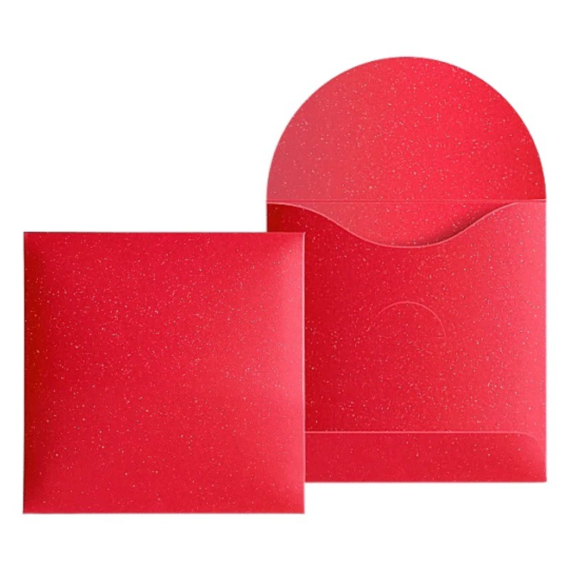Толстая тактильная бумага для пустых записей, перламутровая бумага, свадебная бумага для блокировки дверей, красные конверты для печати своими руками, праздничные.