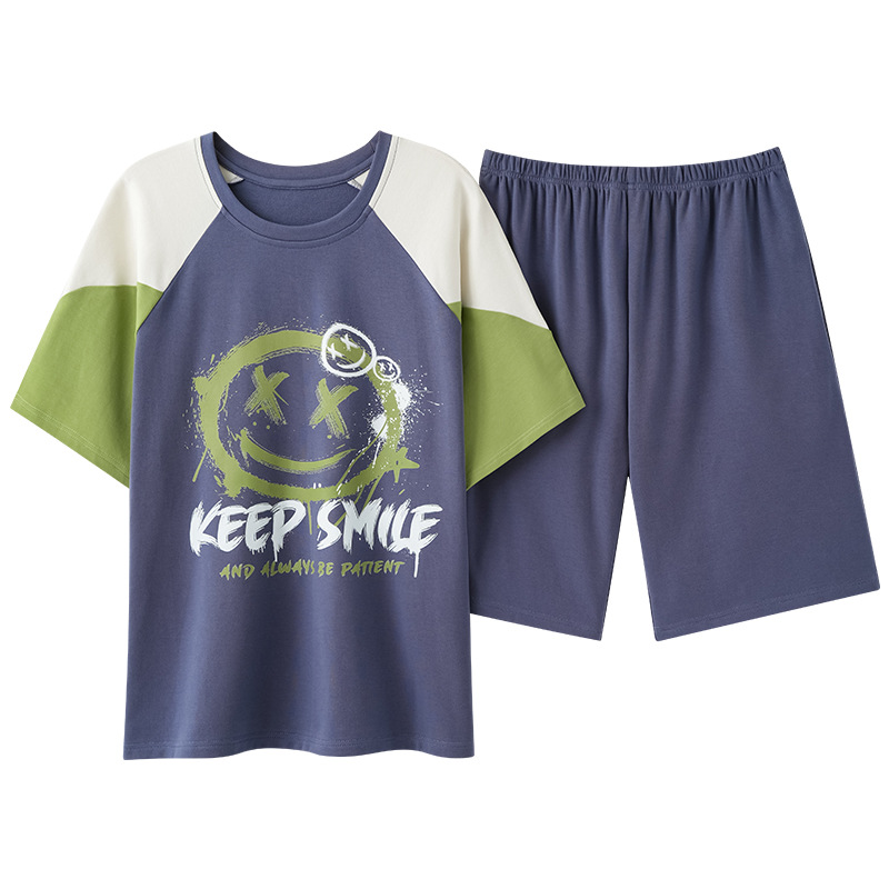 Cotton summer thin pijama for students