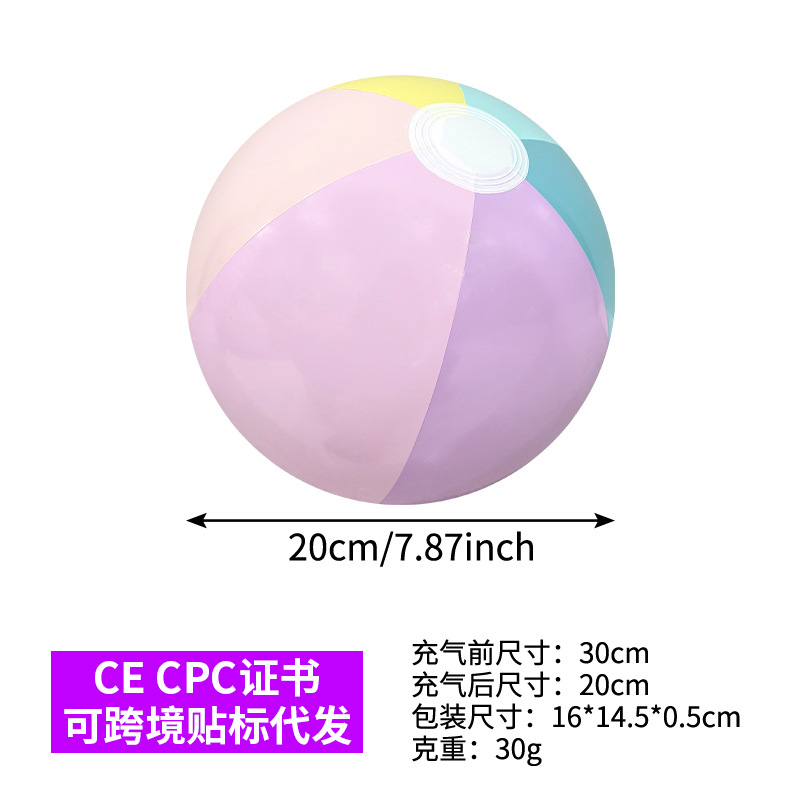 Pelota de Playa Inflable Transparente de PVC para Juegos de Agua image 20