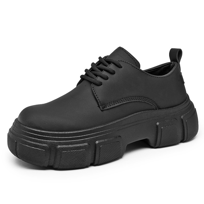 Zapatos de cuero de otoño 2024 nueva tendencia retro nicho británico estilo de alto nivel hombre zapatos de cuero de moda