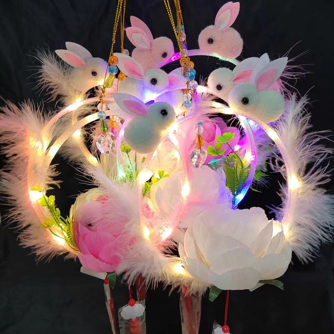 더블 토끼 랜턴