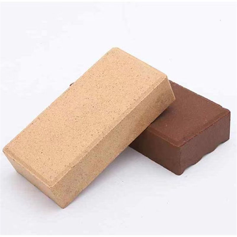 山东德州陶土劈开砖烧结砖广场砖人行道砖陶土烧结砖实心红砖透水
