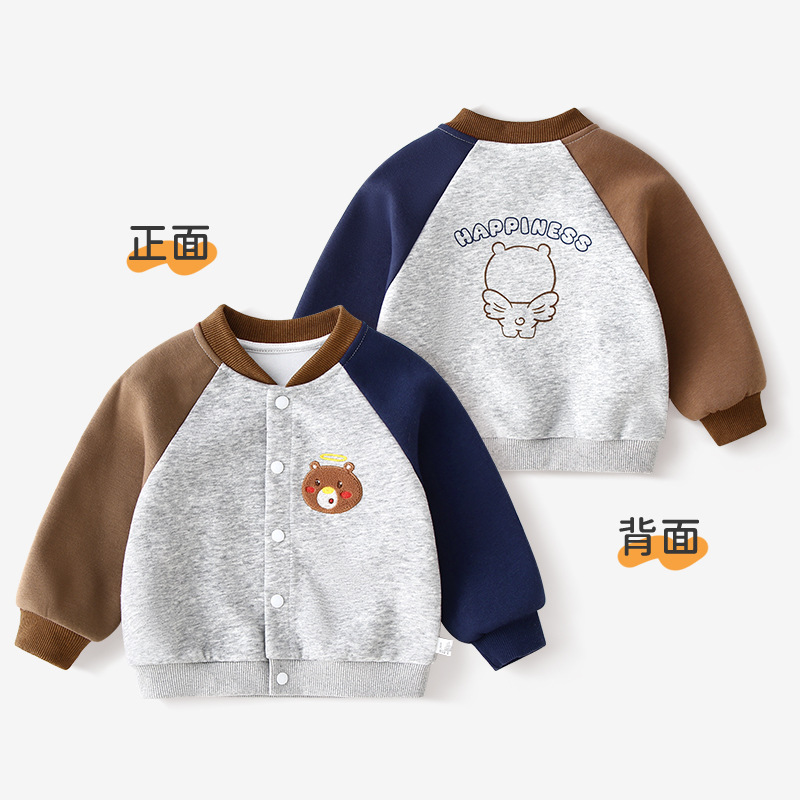 갈색과 파란색 곰