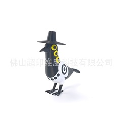 跨境新品 kpop demon hunters 猎魔女团老虎喜鹊摆件乌鸦公仔