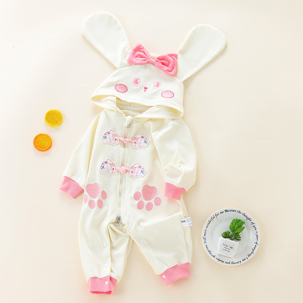 Bebé sale en primavera, abraza, princesa bebé, luna llena, cien días, lindo recién nacido, traje de primavera y otoño, mampara de una pieza