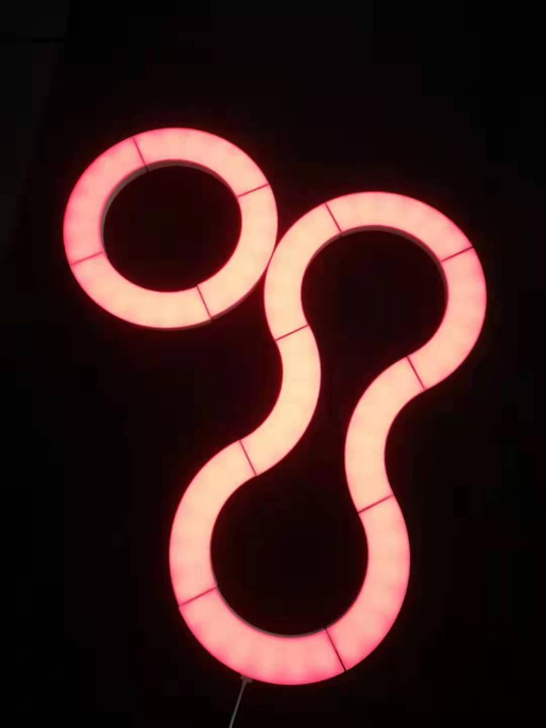 智能环形幻彩拼接灯