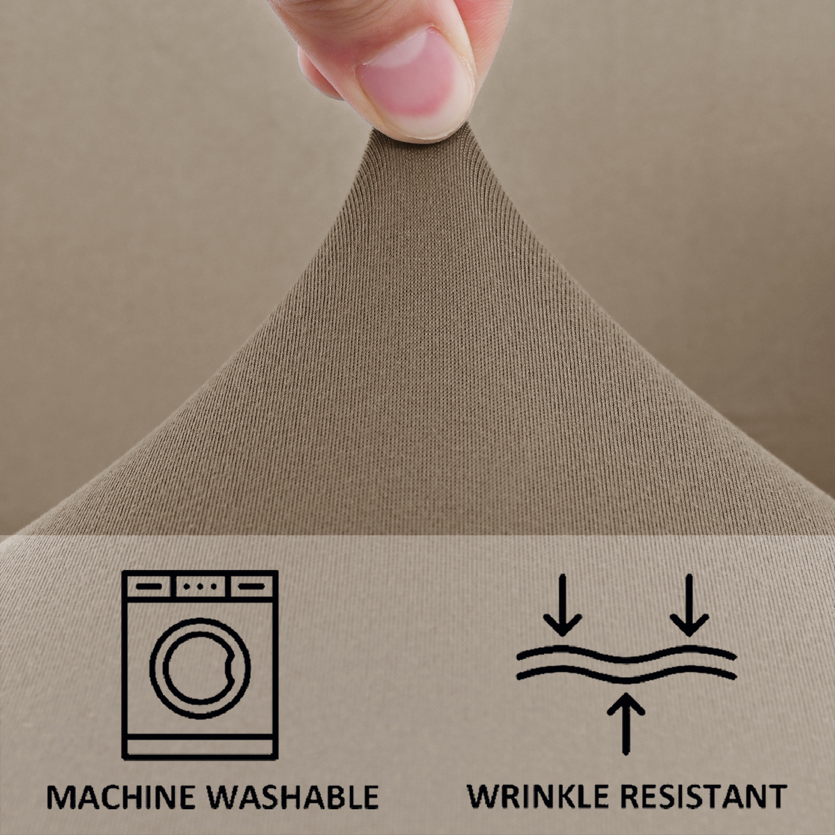 Transfronteriza seda de leche impermeable al aire libre cojín de sofá cubierta de sofá elástico de color sólido al aire libre cubierta de sofá en stock general