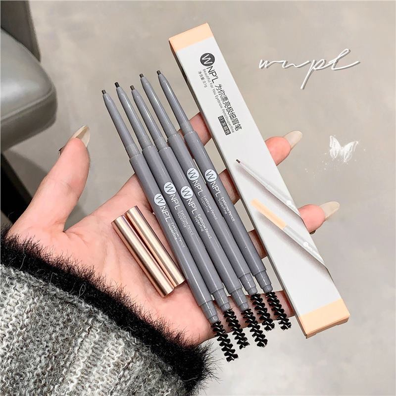 For Your Beautiful and Clear Double-Ended Ultra-Fine Eyebrow Pencil, Waterproof and Sweat-Proof, Not Easy to Smudge, Beginners Are Not Easy to Fade, Women