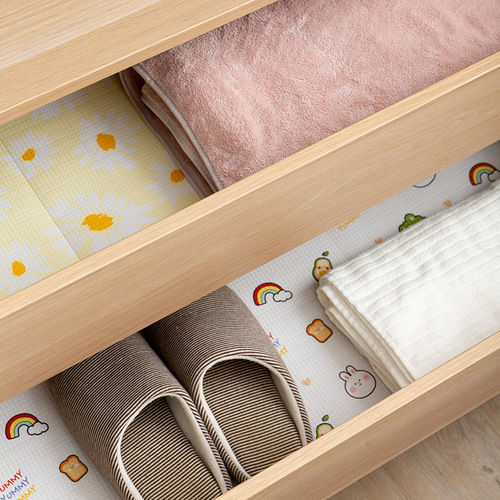 Drawer pad waterproof and oil-proof thickened glue-free moisture-proof pad home kitchen tabletop cuttable wardrobe cabinet pad