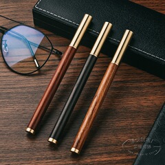 メーカー卸売り赤木筆サインペン宝珠筆金属黄銅中性筆プレゼントビジネスペン