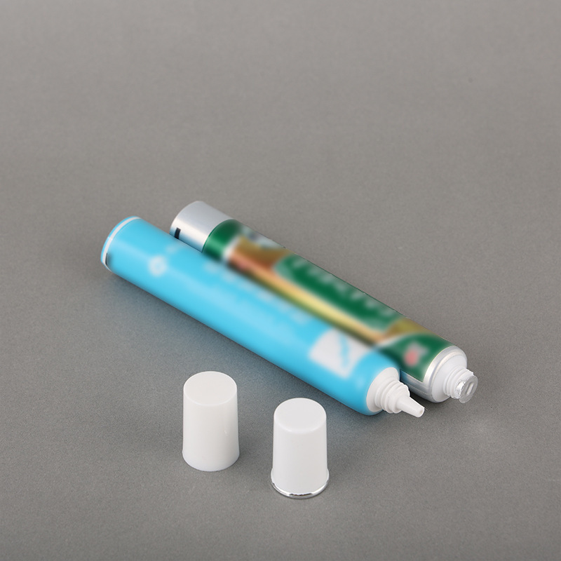 ホワイトシルバーエッジハイカバークリームチューブアルミプラスチックチューブアルミプラスチック複合材ホースを備えたアルミフィルムシールをメーカーから直接供給|undefined