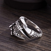 Men's fashionable ring, retro accessory, 2023 collection