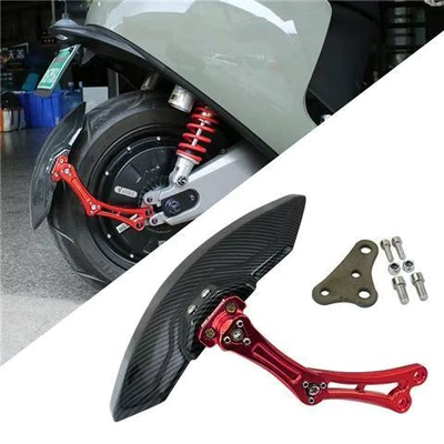 E125/E200 Rear Fender | Electric vehicle fender - red-e125e200-direct-mount