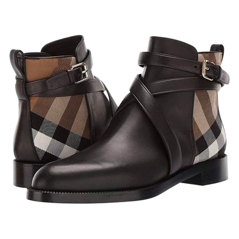 Мужские зимние сапоги на низком каблуке 38-48