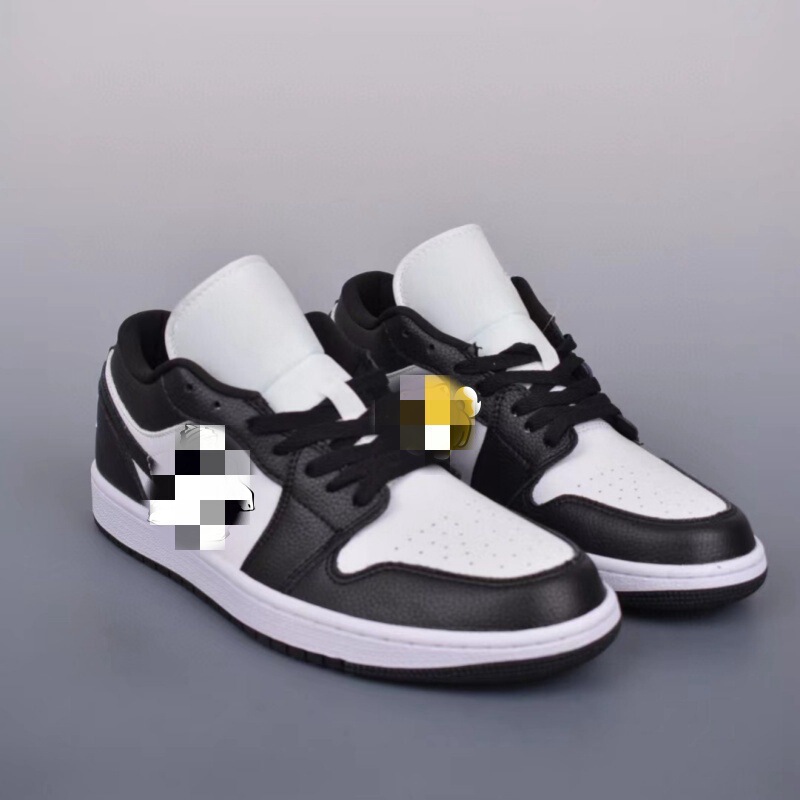 莆田 AJ1 ロートップフルヘッドレイヤーピュアオリジナル 2024 新色黒緑竹林パンダネイビーブルー男性と女性のスポーツシューズ|undefined