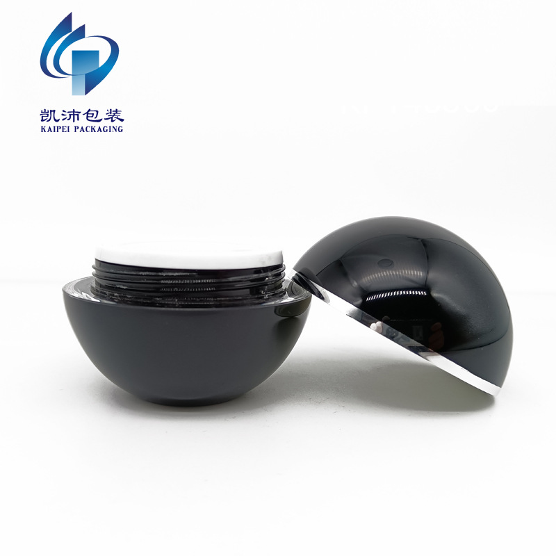 50g亚克力球型,圆球形亚克力面霜瓶 亚克力美白霜瓶 厂家生产