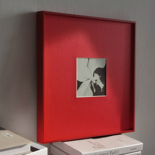 Time Spiral Red Niche Wall Art Creative Modern Minimalist Art Decor for Living Room and Bedroom Wall