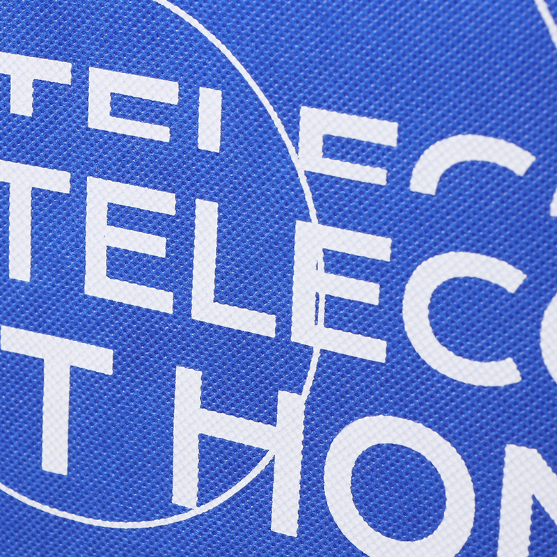 Bolsa de tela no tejida de costura de automóvil de gran capacidad reforzada bolsas de compras de necesidades diarias con fondo de película lateral bolsas de mano impresas en color de doble cara