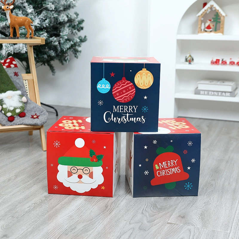 Christmas decorations, gift box, bag, set, layout, Birthday gift