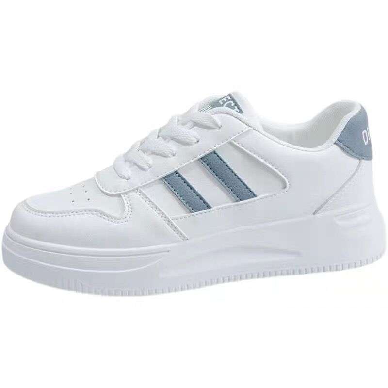 Zapatos blancos zapatos de mujer 2023 otoño nuevos versátiles deportes casuales cuero verano zapatos blancos zapatos de tablero Red Primavera Verano zapatos de verano