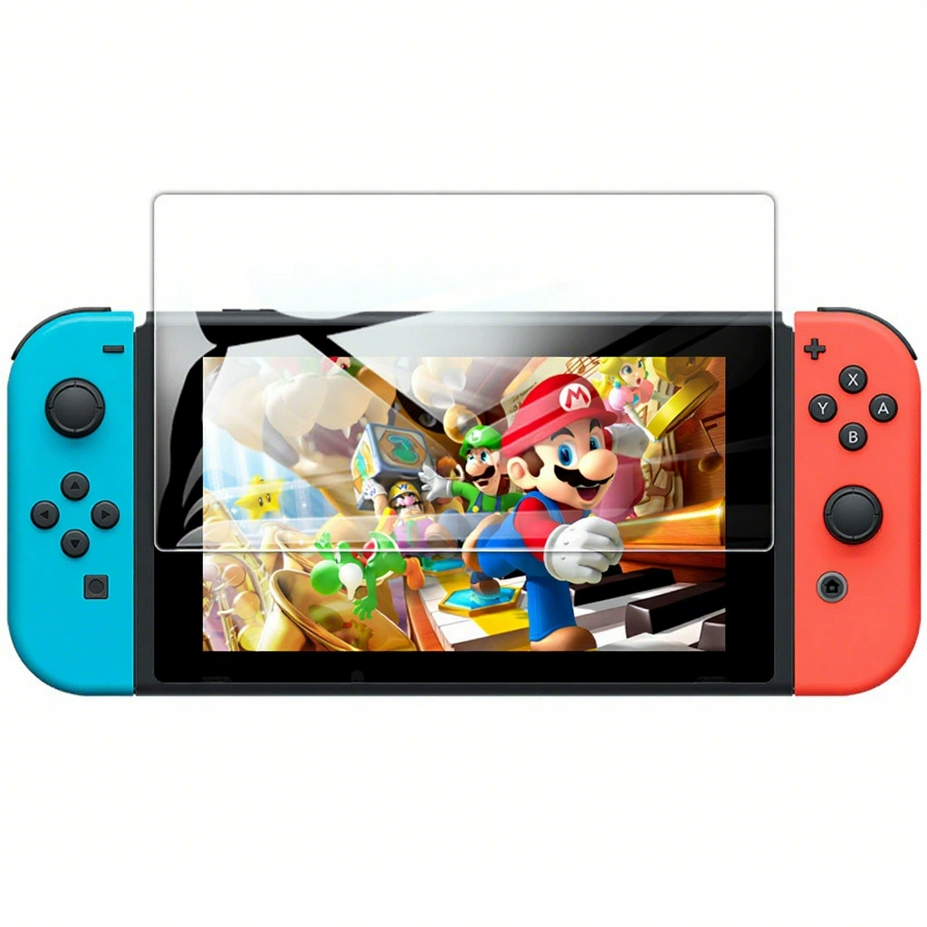 Подходит для Nintendo Switch 2 HD закалённое стекло без пыли для склада, защитная плёнка для экрана Nintendo Switch OLED