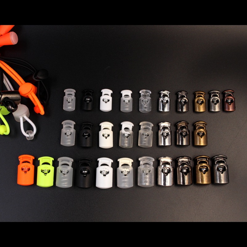 8003/8005/8040单孔扁弹簧扣多色