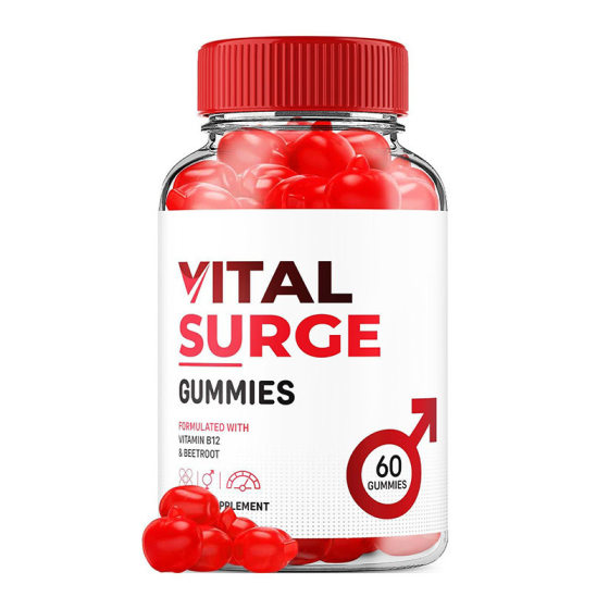 in stock TK amazon hot sale apple cider vinegar fudge bottle VITAL SURGE GUMMIES men fudge