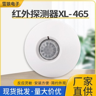 Infrared alarm wired ceiling curtain infrared human body sensor alarm indoor intrusion burglar alarm