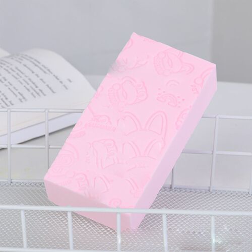 Bath sponge block wholesale mud rub bath towel individually packaged PVA sponge absorbent bath cotton