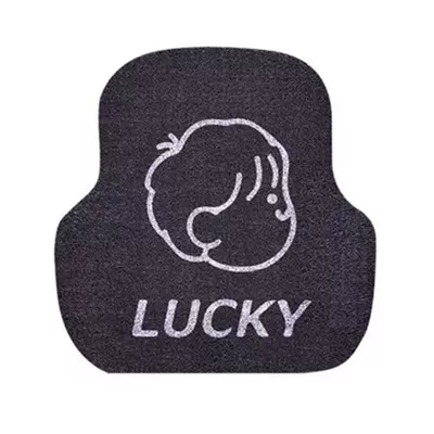 Avtomobil döşəmə paspasları: Wire Ring Anti-Dirty Floor Mats Single - cute-9-back-row-5050cm-standard