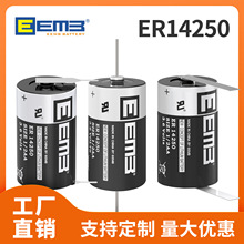EEMB ER14250锂亚一次性电池VY焊片VB焊脚AX焊针3.6V电池加工