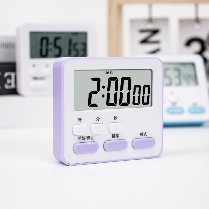 クロスボーダー新しいタイマーキッチン多機能タイマーカウントダウン電子目覚まし時計学生タイムマネージャー|undefined