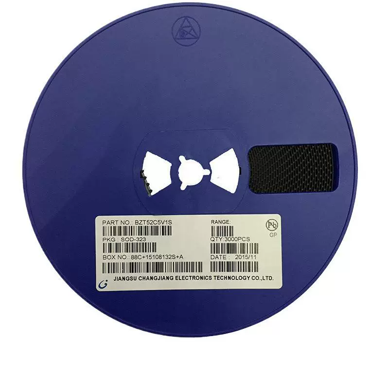 0805 贴片齐纳二极管 BZT52C5V6S W9 SOD-323封装 长电 LRC MDD