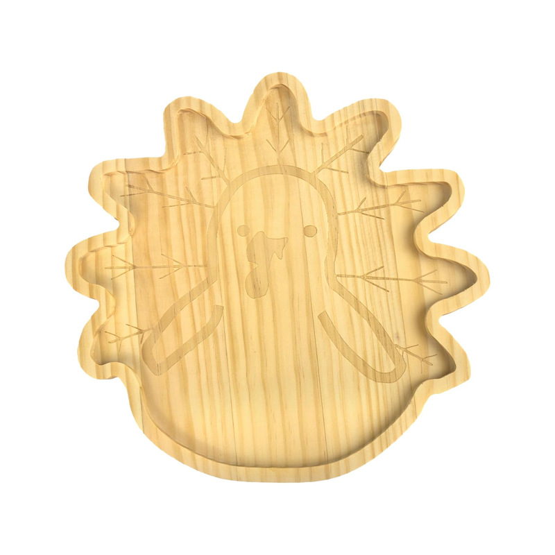 Pallet de madera Día de Acción de Gracias Pallet de regalo Party Snack Pallet de bambú Pallet de almacenamiento de dulces