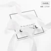 2.5cm white silk belt [20Y]