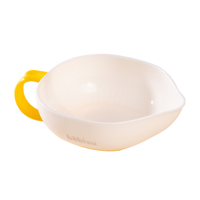 Bowl de alimentos suplementarios para bebés especial para bebés tazón de pasta de arroz recién nacido alimentación de agua, leche, bebida de sopa, tazón de molienda, cubiertos para niños