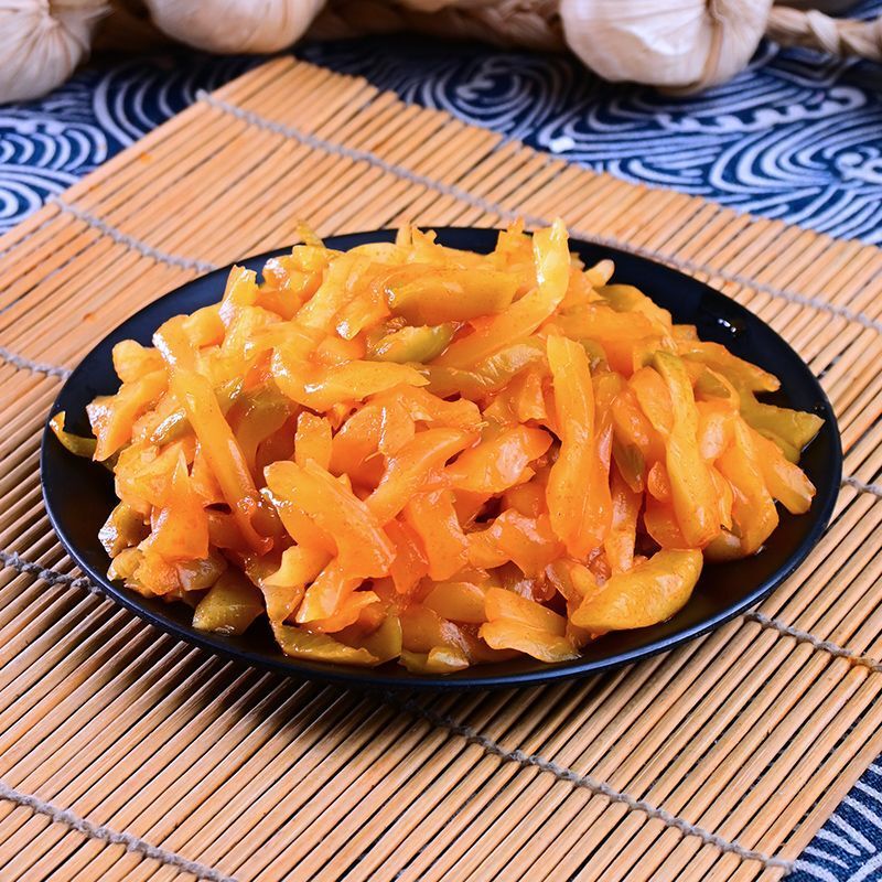 特价】去皮榨菜丝正宗涪陵特产咸菜不辣下饭菜开胃一整箱|undefined