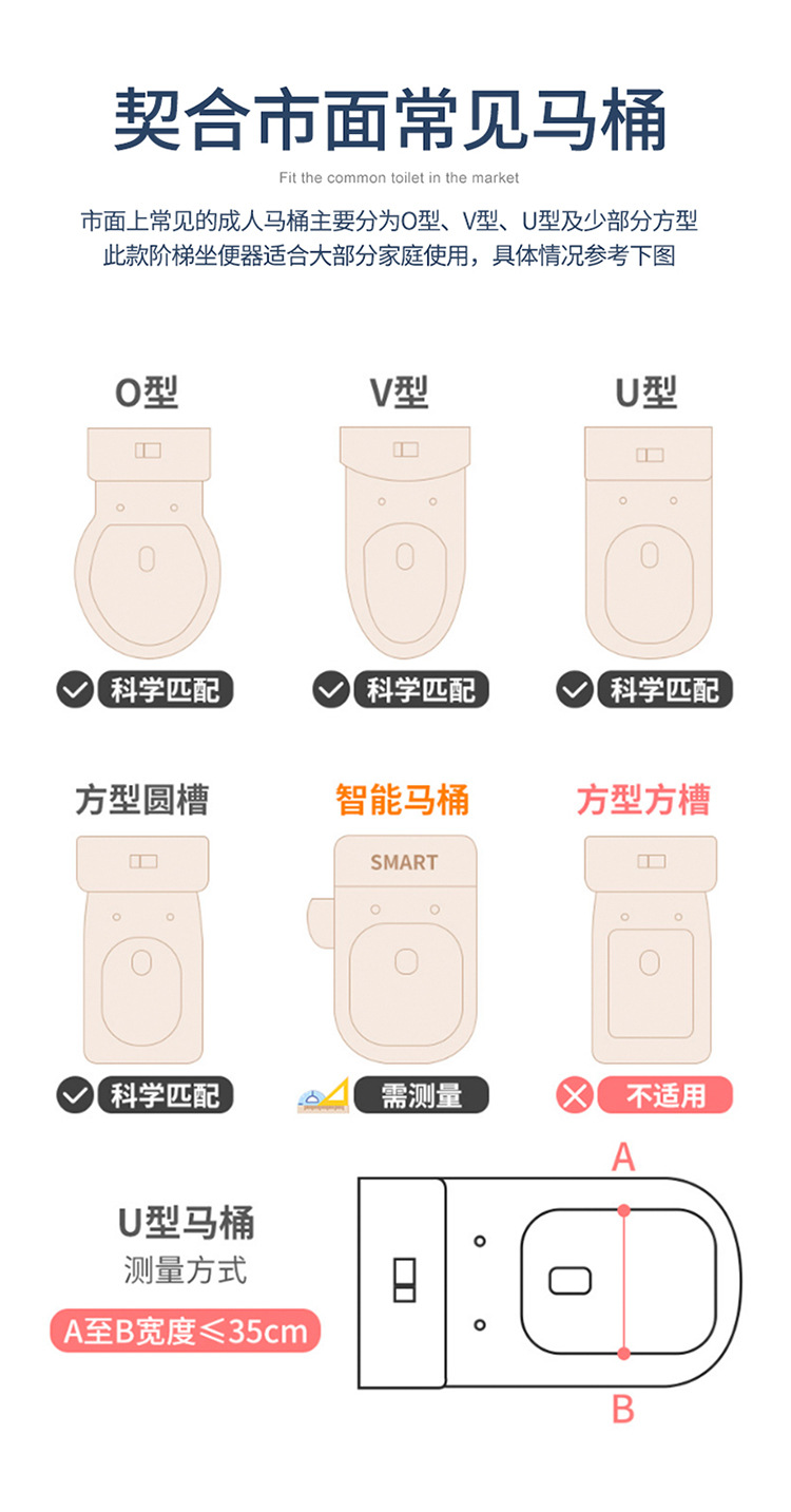 新款儿童体格小孩马桶梯儿童辅助坐便器