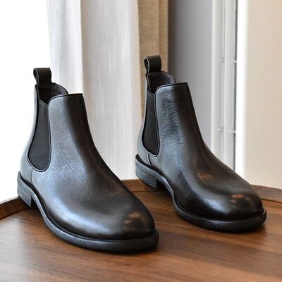 Martens, ретро повседневные челси в английском стиле, короткие сапоги на платформе, ботинки, в британском стиле, круглый носок
