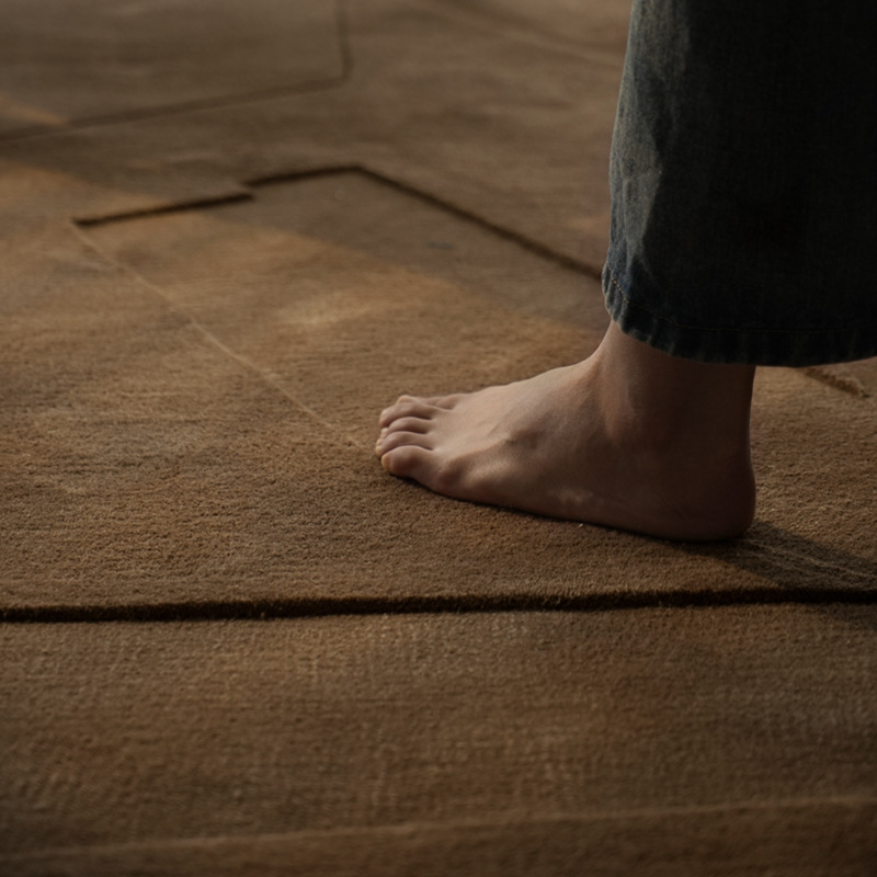 Fábrica de fuente de alta gama alfombra sala de estar dormitorio resistente a la suciedad fácil de cuidar mantas de mesa de té domésticas mantas de cama hechas a mano