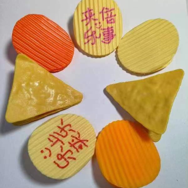 Papas fritas clip de plástico clip de sellado clip de estudiante clip de oficina clip de bocadillo de comida clip de plástico