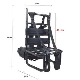 消防救援背架高强铝焊接重装携行具登山探险露营送货背pack frame