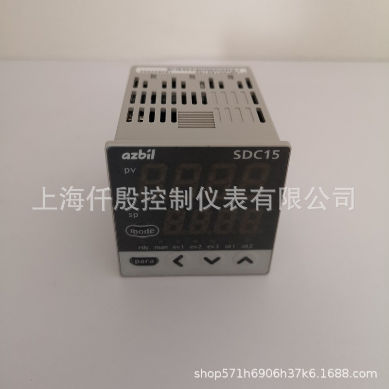AZBIL SDC15温控表 山武数字调节器4-20mA输出C15TC0中禾中国日本