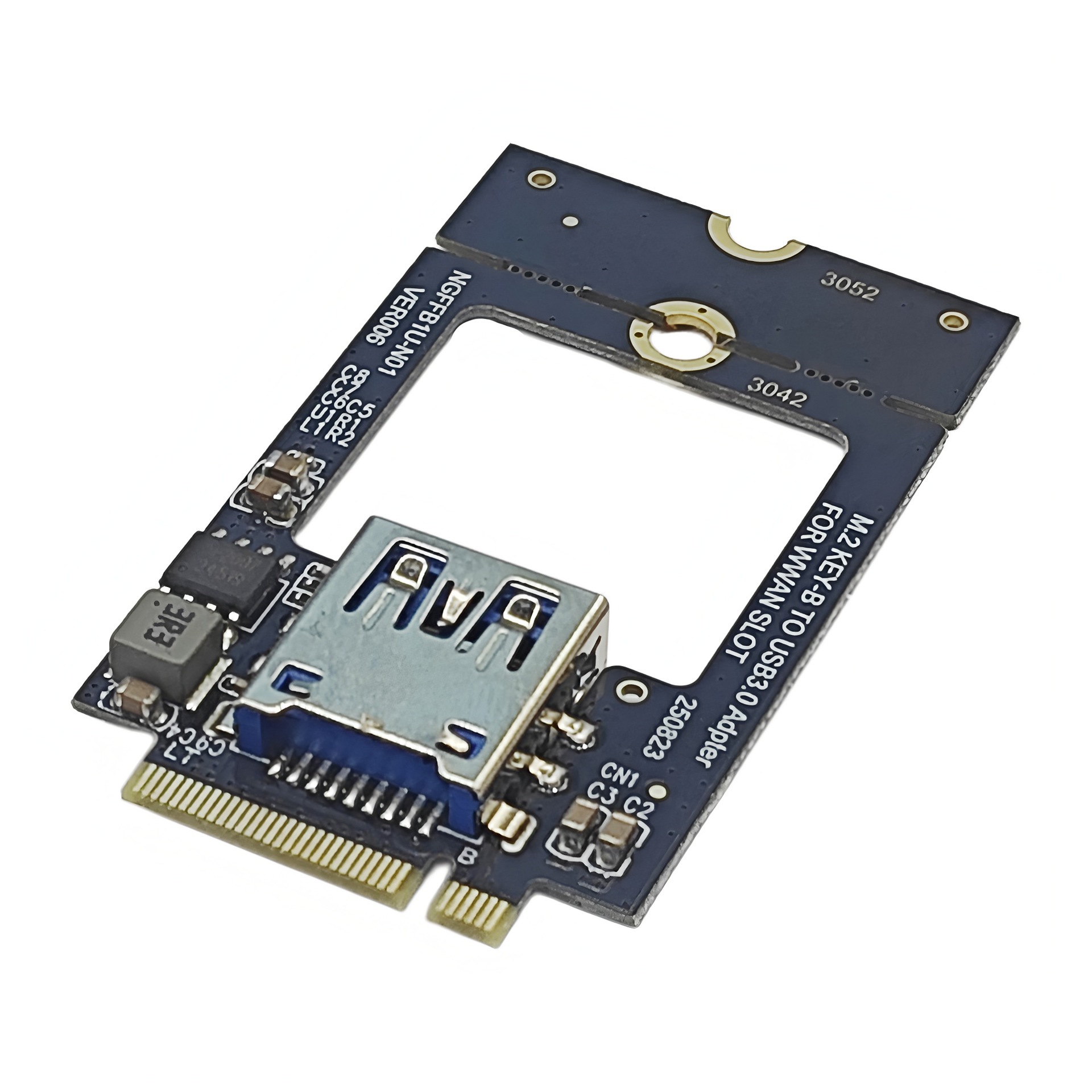 WWAN M.2 B-keyת��������������USB 3.0��̬Ӳ��NGFF 3042/3052