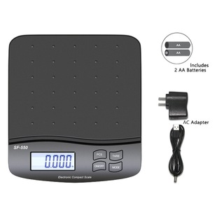 Sophie electronic household portable electronic parcel parcel scale 30kg two colors available gray black foreign trade
