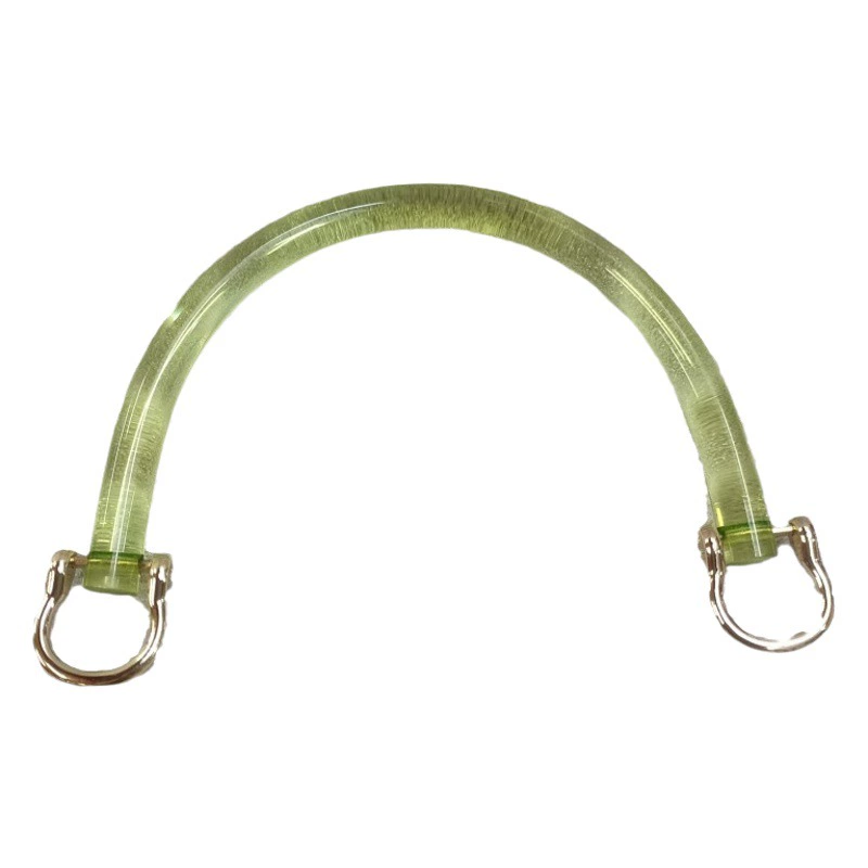 Подарка ручки коробки ручки аксессуаров багажа сумки кросс-границы ручка ручки акрилового прозрачного упаковывая Мултиколор полукруговая