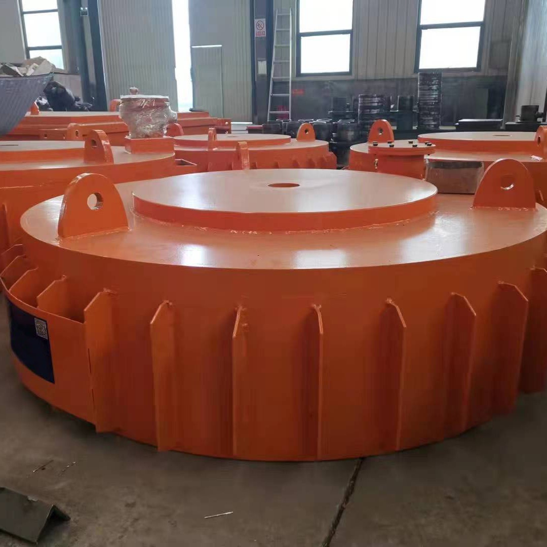 矿用自卸式强磁悬挂式除铁器600*400*200型号圆盘除铁器厂家发货