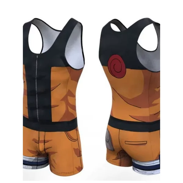Summer New Style Tight-Fitting Sports Compression Training Tops for Men, Quick-Drying, Breathable, Anti-Wrinkle Wrestling Suits for Men