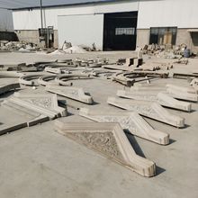 厂家GRC构件斗拱 浮雕 线条 批发定制